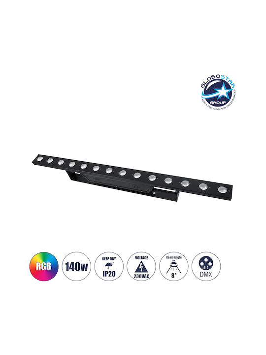 GloboStar Lampa De Podea Pentru Exterior LED Mașină De Spălat Pe Perete 10W RGB IP20