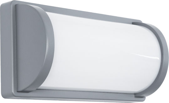 GloboStar Celestial Επιτοίχια Εξωτερική Πλαφονιέρα LED IP65 15W με Φυσικό Λευκό Φως 26x9x13.5εκ.