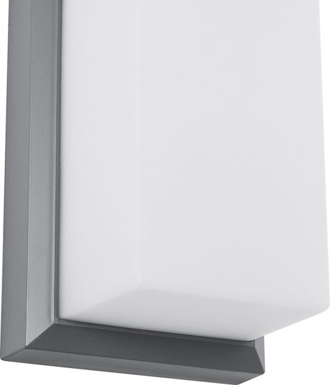 GloboStar Loft Επιτοίχια Εξωτερική Πλαφονιέρα LED IP65 18W με Φυσικό Λευκό Φως 24.5x11x9.5εκ.