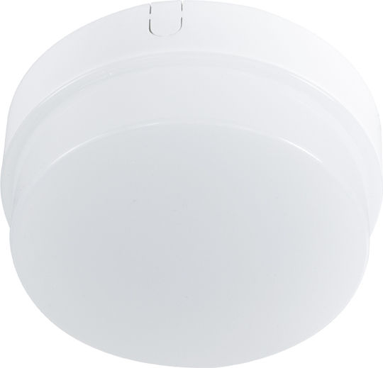 GloboStar Revano Επιτοίχια Εξωτερική Πλαφονιέρα LED IP54 12W με Θερμό Λευκό Φως 12x12εκ.