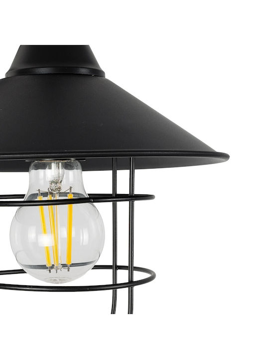 GloboStar Cage Wall-Mounted Outdoor Lighting E27 IP20 22x35cm