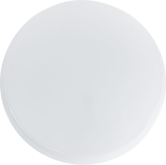 GloboStar Revano Επιτοίχια Εξωτερική Πλαφονιέρα LED IP54 12W με Θερμό Λευκό Φως 12x12εκ.