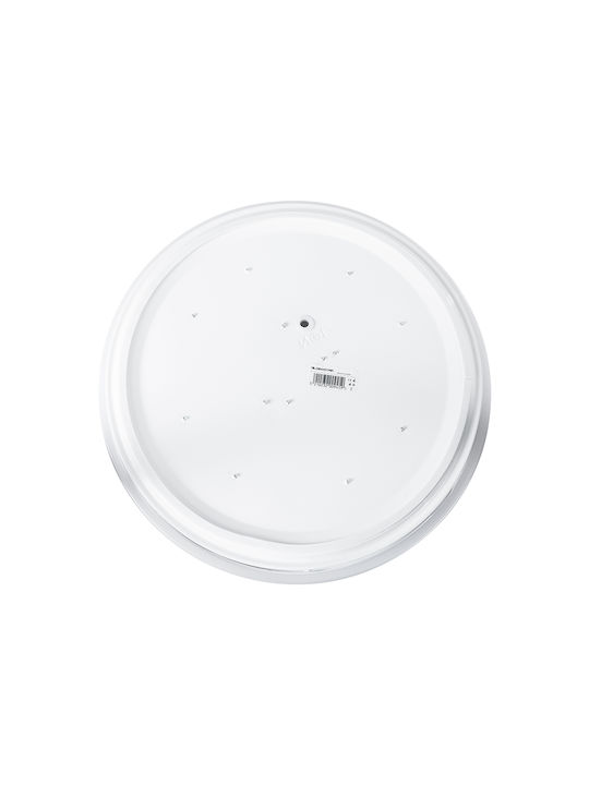 GloboStar Ceiling Mount Light Bathroom 33cm White with Integrated LED
