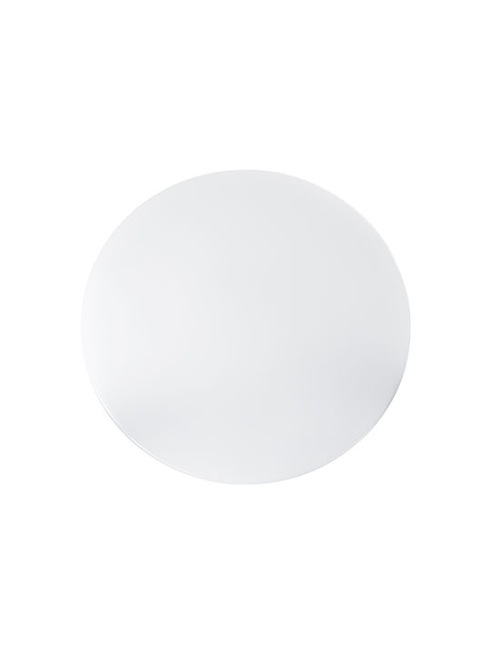 GloboStar Ceiling Mount Light Bathroom 33cm White with Integrated LED
