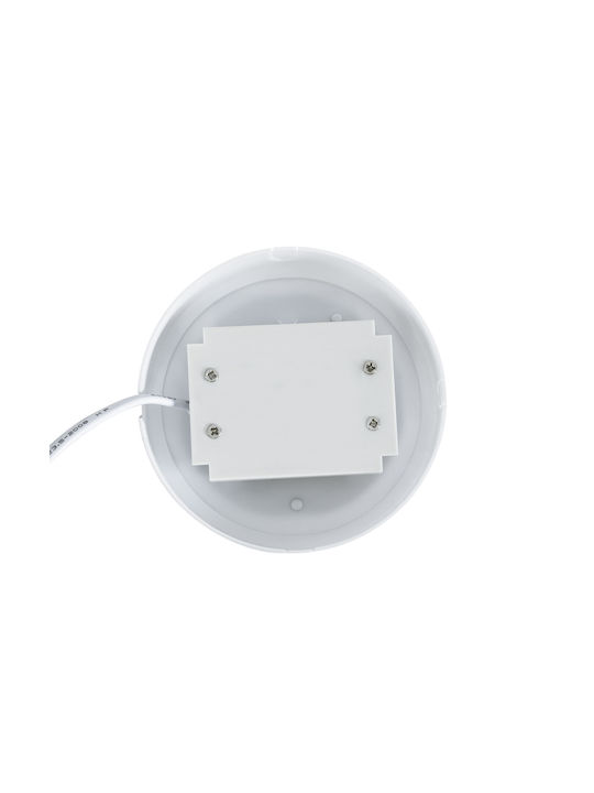 GloboStar Revano Deckenleuchte Badezimmer 12cm Weiß mit Integrierter LED