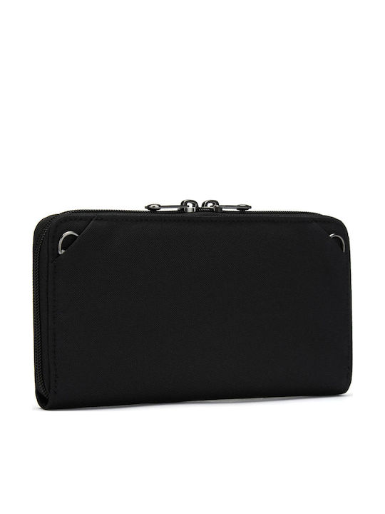Wallet Ανδρικό Πορτοφόλι Ταξιδίου με RFID Μαύρο