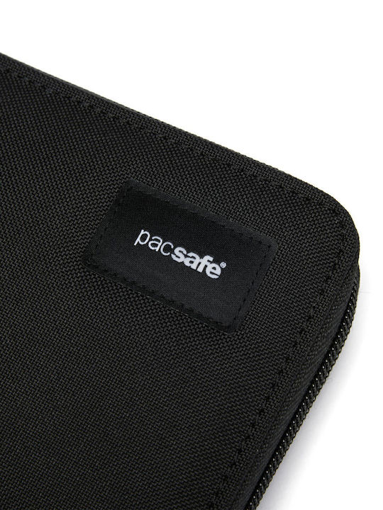 Wallet Ανδρικό Πορτοφόλι Ταξιδίου με RFID Μαύρο