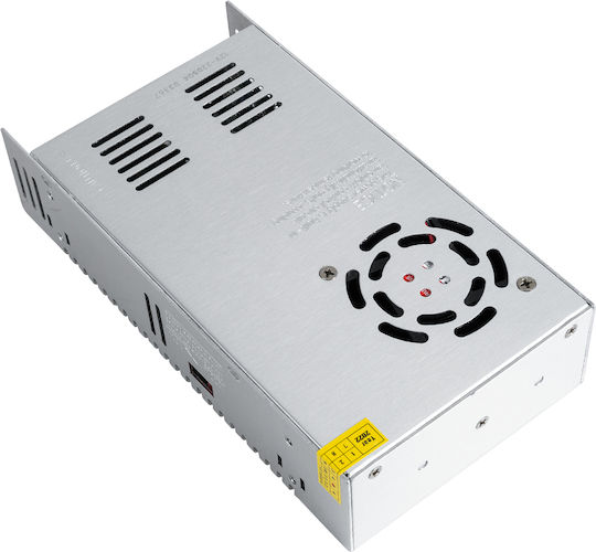 GloboStar Ρυθμιζόμενο Dimmable Τροφοδοτικό LED IP20 Ισχύος 500W με Τάση Εξόδου 12V 20τμχ