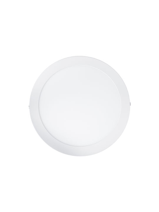 GloboStar Rund Draußen LED Panel 20W mit Warmes Weiß Licht 2700K