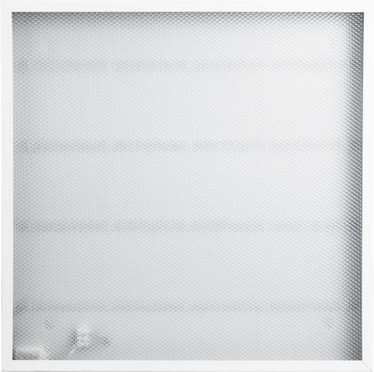 GloboStar Square Recessed LED Panel 44W with Warm White Light 2700K 60x60cm
