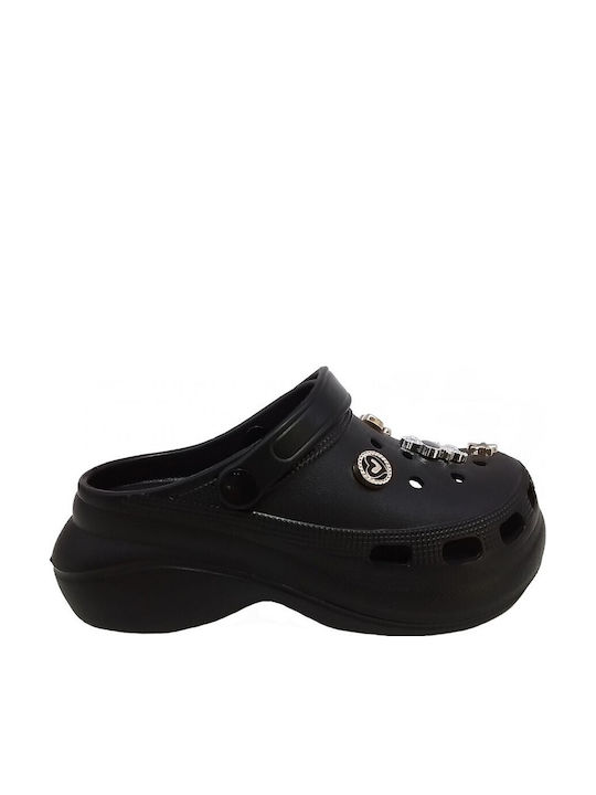 Adam's Shoes Дамски Анатомични Клоги Черни