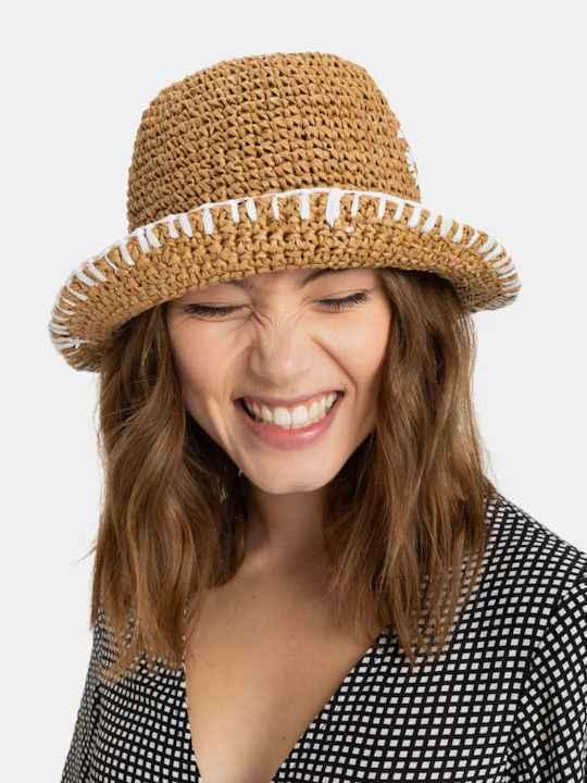 Roxy Spotless Sunnies Καπέλο Bucket Μπεζ Roxy Spotless Sunnies Καπέλο Bucket Μπεζ