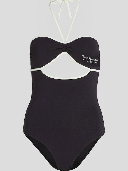 Badeanzug Black