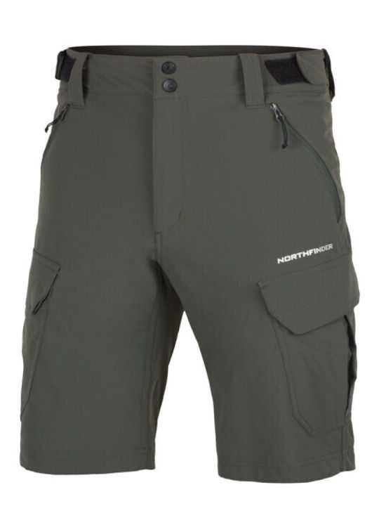 Northfinder Cargo Men's Hiking Short Trousers Green