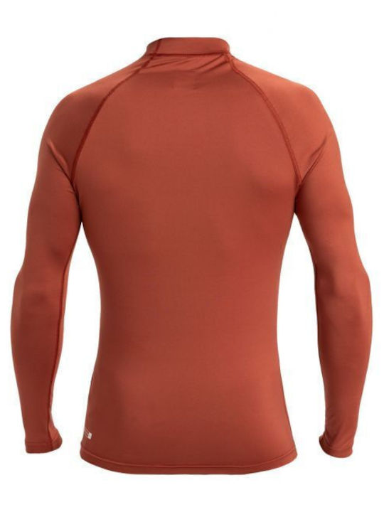 Quiksilver Everyday Men's Long Sleeve Sun Protection Shirt Red