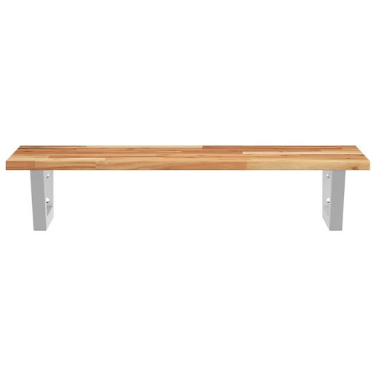 vidaXL Waschtisch ohne Waschbecken L80xB40xH17cm Beige