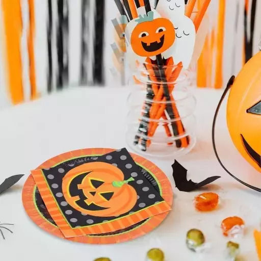 Σετ Σερβιρίσματος για Party Halloween 20τμχ