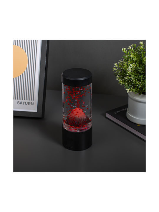 The Source Mini Volcano Decorative Lamp Lava Lamp Red