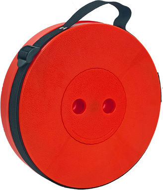 Powertech Powertech Klappbar Hocker Strand Rot 25.5x45cm.
