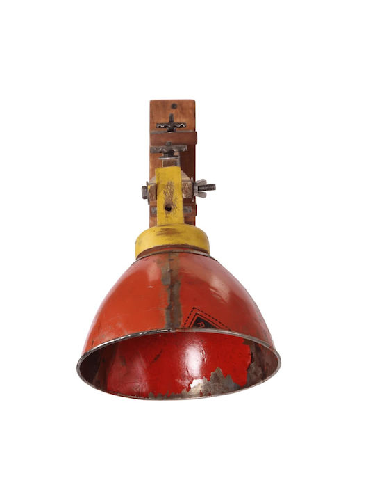 vidaXL Lamp Wall with Socket E27 Multicolour 6.5cm
