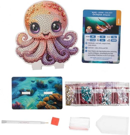 Diamond Painting Kit Craft Buddy Crystal Art Buddies Oktopus 7 Teile