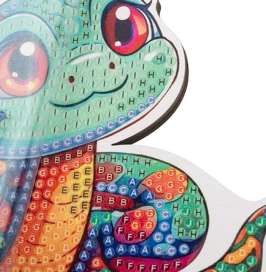 Комплект за диамантена бродерия Craft Buddy Crystal Art Buddies Змия 7 части