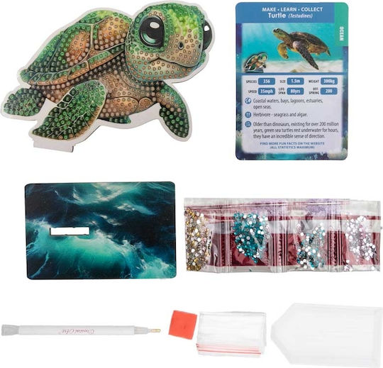 Diamond Painting Kit Craft Buddy Crystal Art Buddies Turtle 7 Pieces