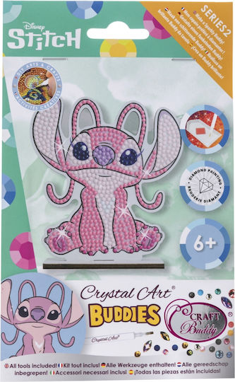 Diamond Embroidery Kit Craft Buddy Crystal Art Buddies Angel 7 Pieces