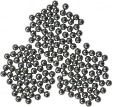 Set Praștie din Lemn 200 Bile Metalice Airsoft 6 Mm Praștie 19 Cm Maro