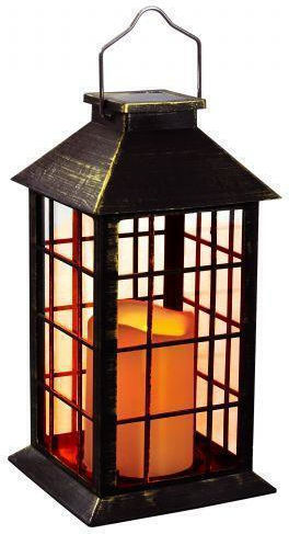 Polux Solar Light Floor Traffic light IP44 14cmx14cmx27cmcm