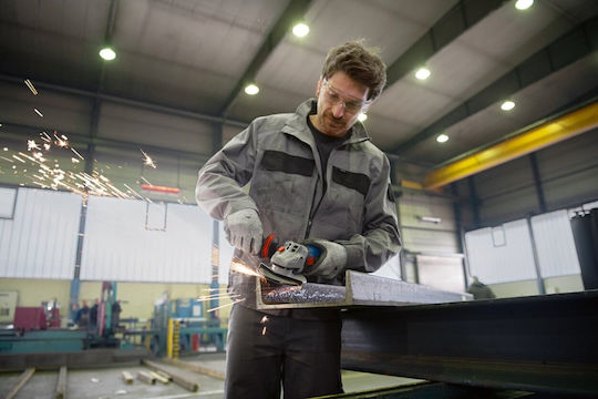 Bosch Gws 14-125 S / Caz Polizor unghiular 125mm Electrică 1400W