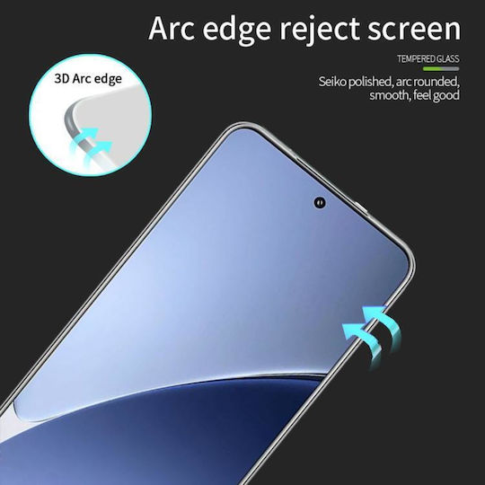 Xiaomi 15 Pro Pinwuyo 9h 3d Hot Bending Tempered Glass Film Black