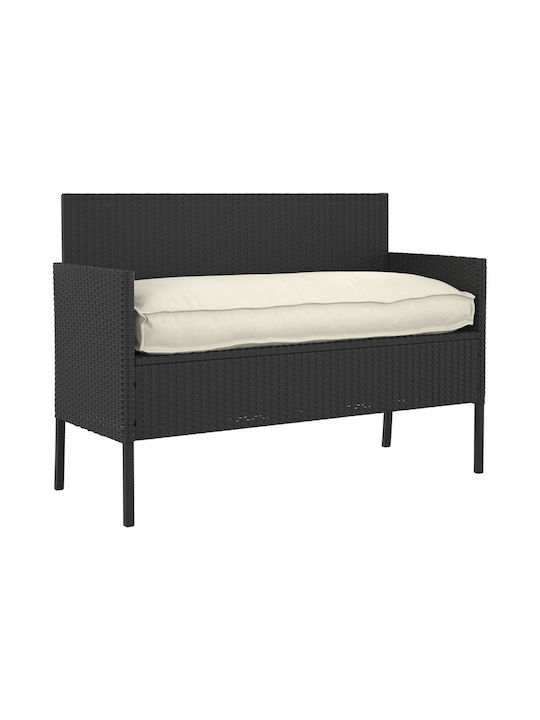 vidaXL Възглавница за Пейка от Палети Крем 50x120см. 42001550