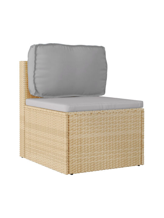 vidaXL Garden Bench Cushion with Backrest Gray 40x70cm