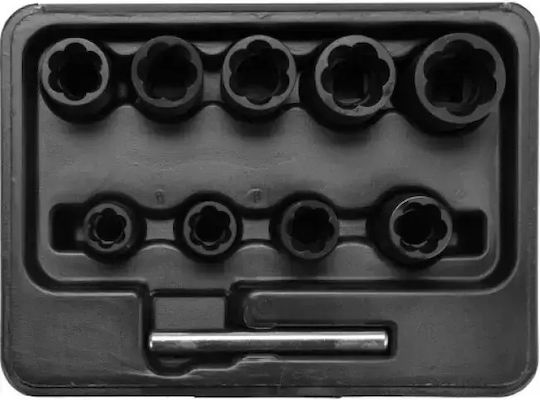 Set de șurubelnițe Yato 3/8" 10 piese 0603