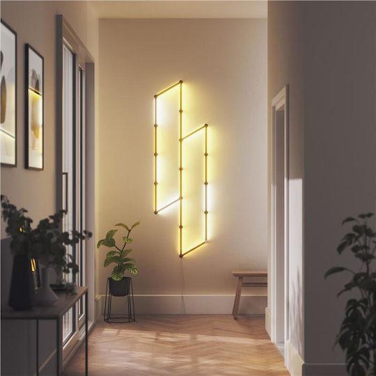 Nanoleaf Nl59-0001bm-9pk Lines Track Covers Set 9 Pcs Matte Black