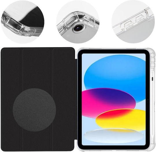 Obal:Me Флип Капак Черен iPad 2022 10.9 инча