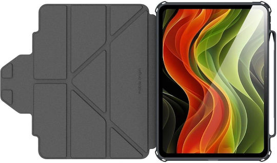 Mobile Origin Flip Cover Ανθεκτική Μαύρη (iPad Air 11" 2024/2025/2026)
