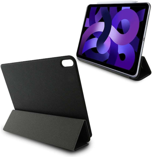 Karl Lagerfeld Saffiano Magnetic Karl & Choupette Flip Cover Black for iPad Air 11" 2024