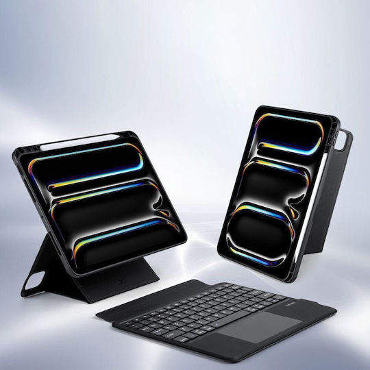 Dux Ducis Dk Flip Cover with Keyboard Black (iPad Pro 2024 11")