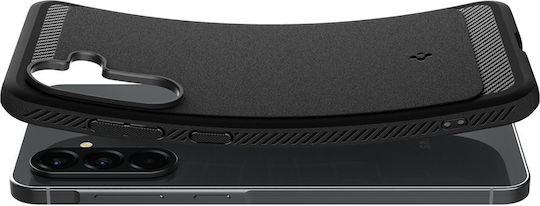 Spigen Rugged Armor Back Cover Silicone 2mm Black (Galaxy A56)