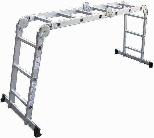 Bormann Pro BHL5050 Multipurpose Ladder 4x4 with Maximum Height 4.7m