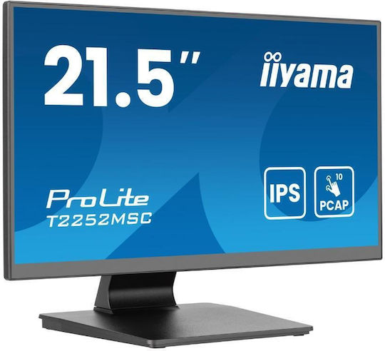 Iiyama POS Monitor 22" LED / IPS με Ανάλυση 1920x1080