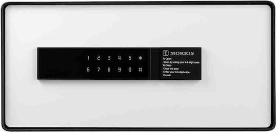 Morris Seif cu Blocare Digitală cu Dimensiunile L42xW37xH20cm MHS-1003