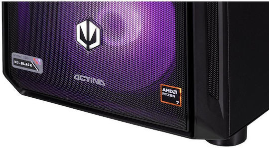 Actina Gaming Desktop PC (Ryzen 7-7800X3D/32GB DDR5/2TB SSD/Fără Sistem De Operare)