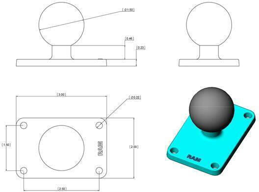RAM Mount Fall 793442913389