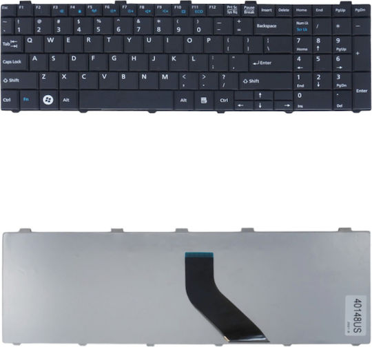 Laptop Keyboard Fujitsu Lifebook A530 Ah530 Ah531 Ah512 Nh751 Cp515905-01 Mp-24aa3us D583 Us Black Code 40148us