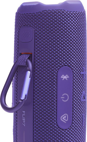 JBL Flip 7 Αδιάβροχο Ηχείο Bluetooth 35W με Διάρκεια Μπαταρίας έως 16 ώρες Μωβ