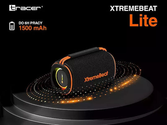 Tracer XtremeBeat Lite Ηχείο Bluetooth 10W με Διάρκεια Μπαταρίας έως 6 ώρες Μαύρο