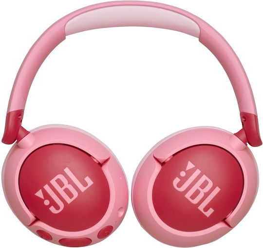 JBL Junior 470nc Wireless / Wired Kids' Over Ear Headphones with 50 Hours Playing Time Pink